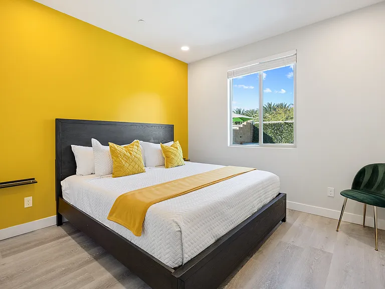 Bedroom 6 features a King-size Bed.