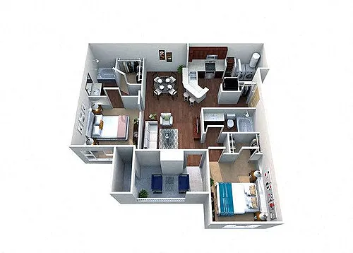 Floor plan B3