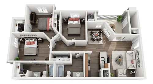 Floor plan D1