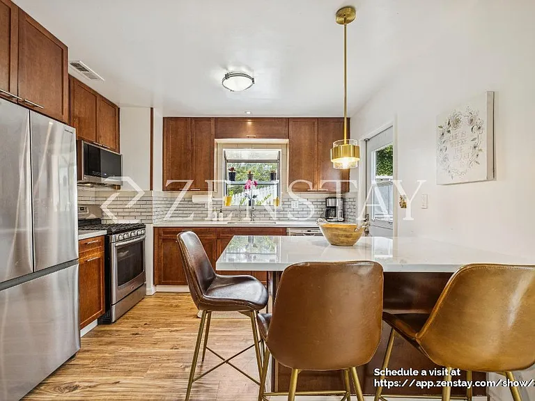 Newly Renovated Open Kitchen and Dining Area