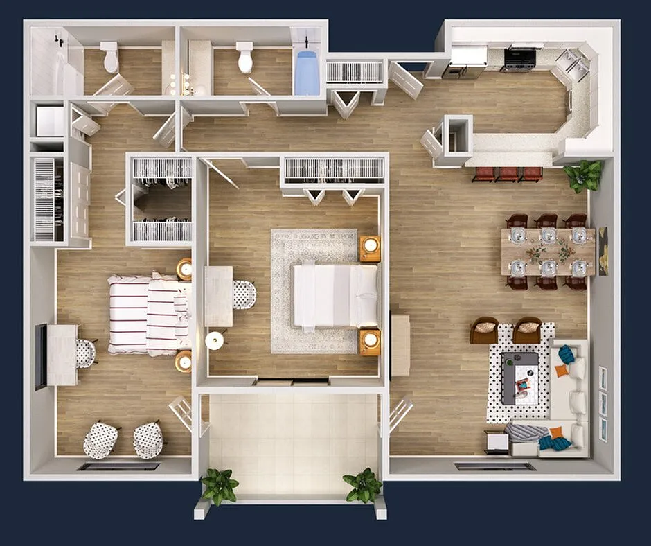 Floor plan Lido