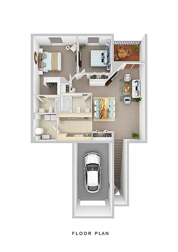 Floor plan Spruce Apartment