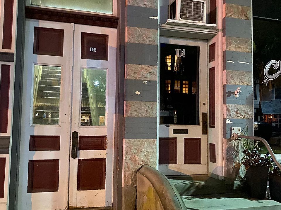 Double Doors on left lead to 104 W Main St, 2nd Floor Rear Unit