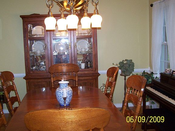 Formal dining area
