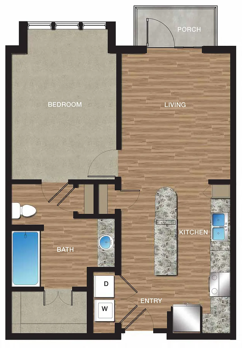 Floor plan A1-B
