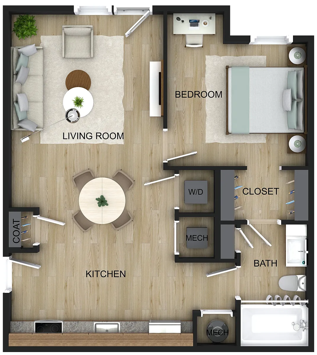Floor plan A1