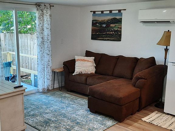 Comfy Couch and Deck Access
