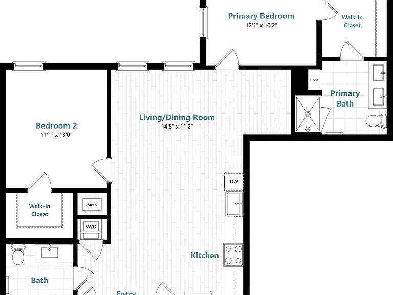 B9 floor plan Gibson Point