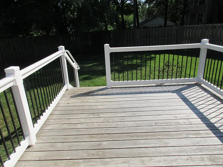 Deck off kitchen area