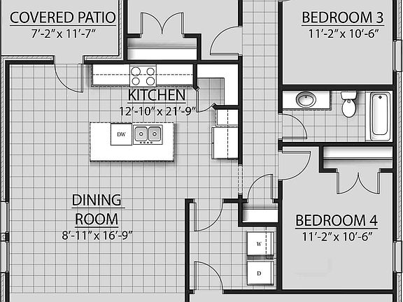Oakstone V I - Open Floor Plan - DSLD Homes