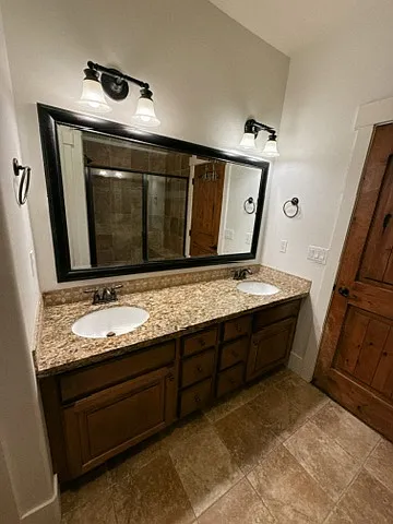Master Bathroom Double Sink