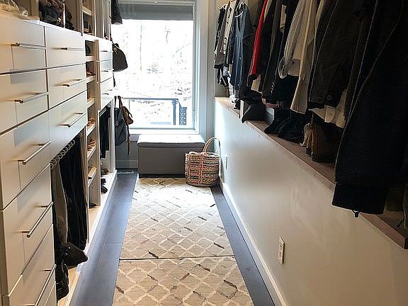 Amish built Master closet