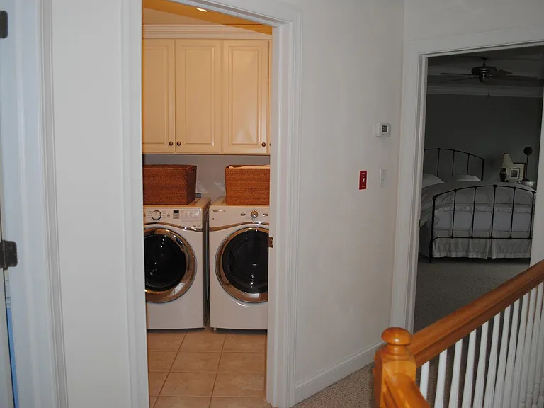 Laundry hook-ups (second floor) - electric only. Washer and dryer NOT included.