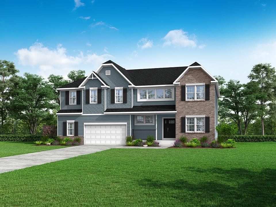 Elevation K opt New England Brick