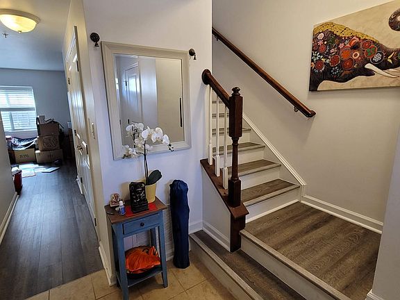 Stair to the living area