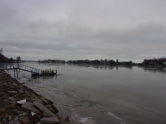 VIEW LOOKING NORTH 