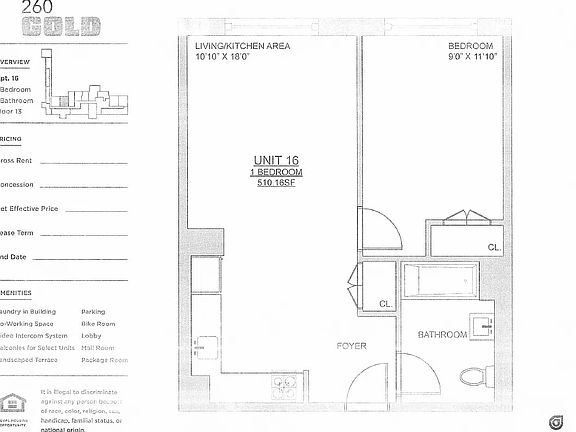 2nd image of 260 Gold St #1316
