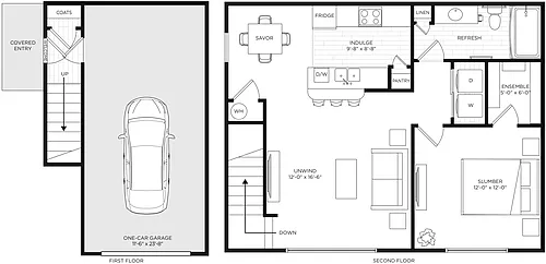 Floor plan T1