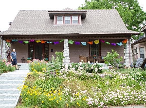 Flowers all over the place