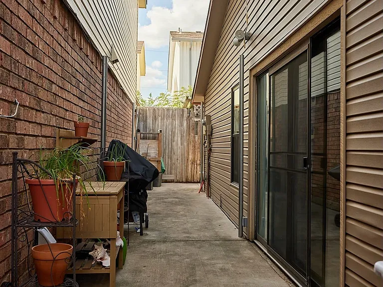 View of patio
