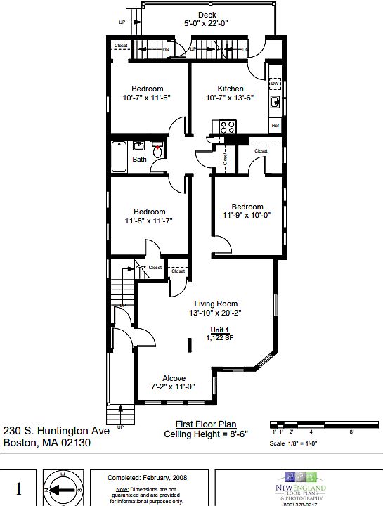 1st image of 230 S Huntington Ave #1