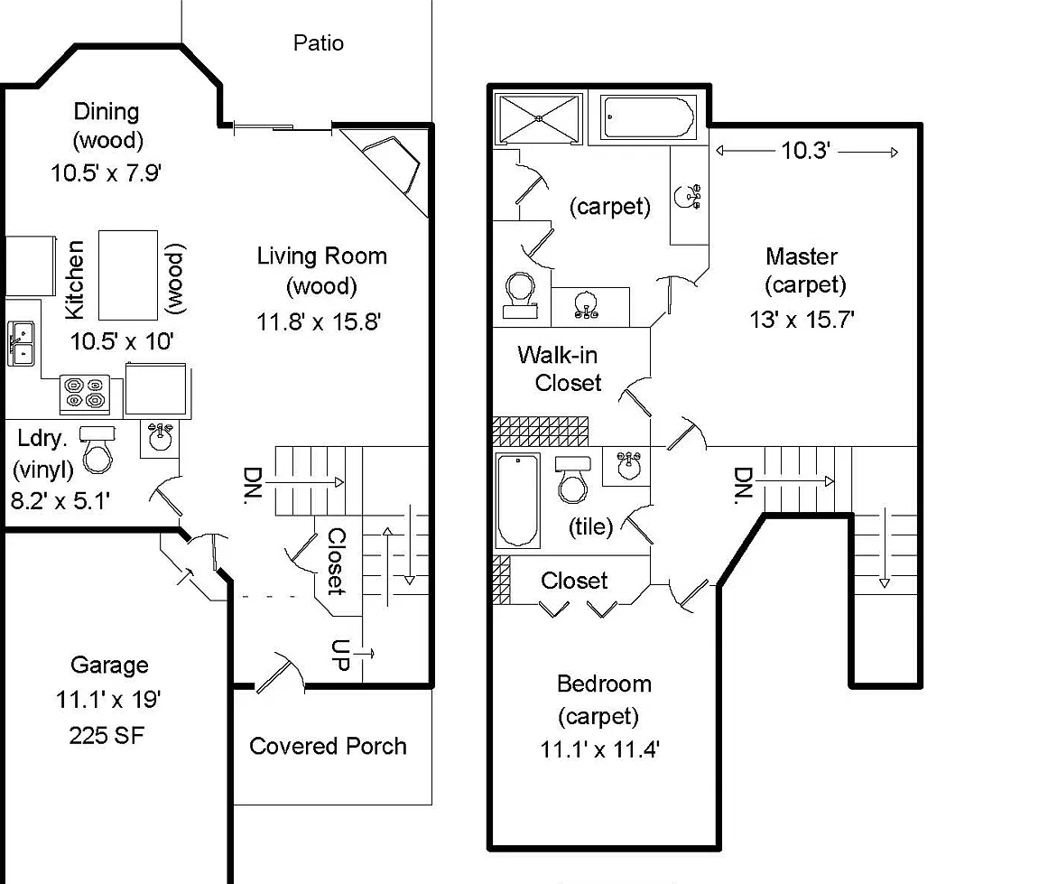 3 bed, 3.5 bath, 1698 sqft, $2,150 — Photo 3