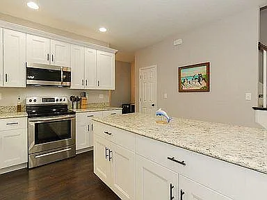 Kitchen and walk-in pantry