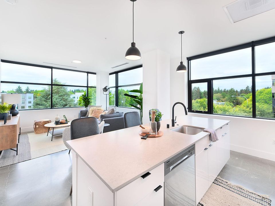 Angelo Tower furnished kitchen/living room
