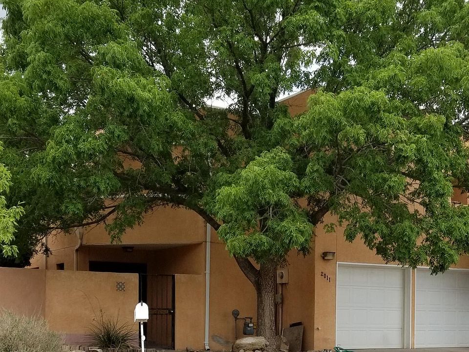 Front View. Locked gate front access with bell.