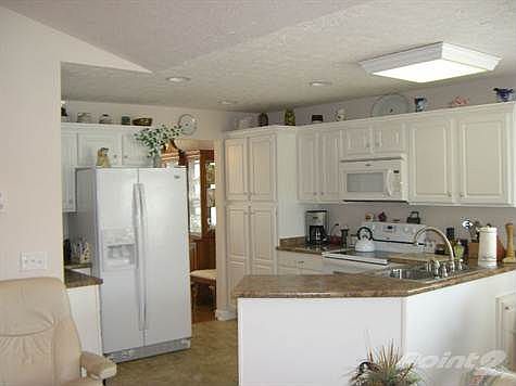 Clean white cabinetry