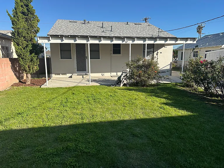 Covered patio
