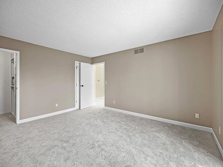 Bedroom 2 with walk out to deck