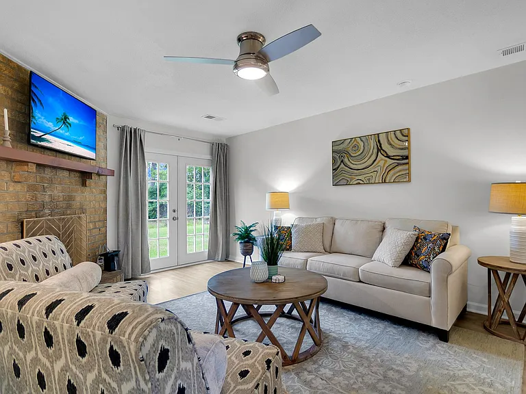 Here's your comfortable living area