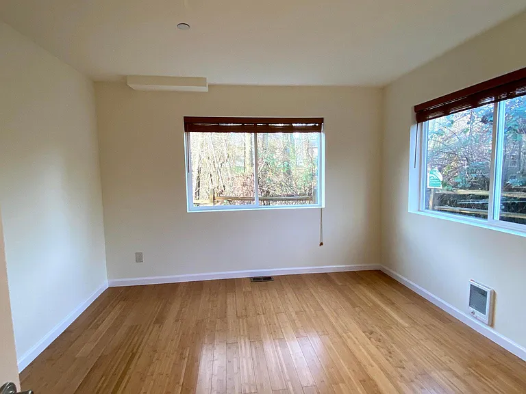 Spacious bedroom facing the green belt