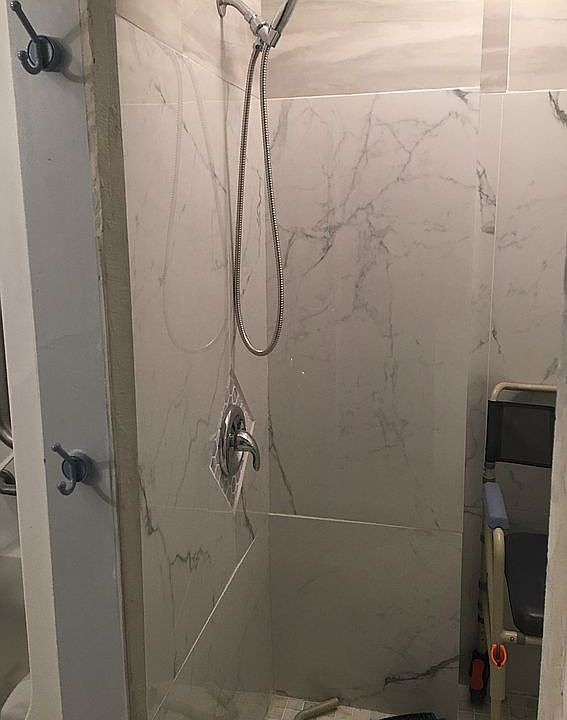 Infinity wheel - in shower!