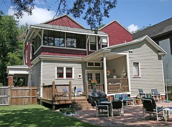 deck and pavers around pool - perfect for family fun