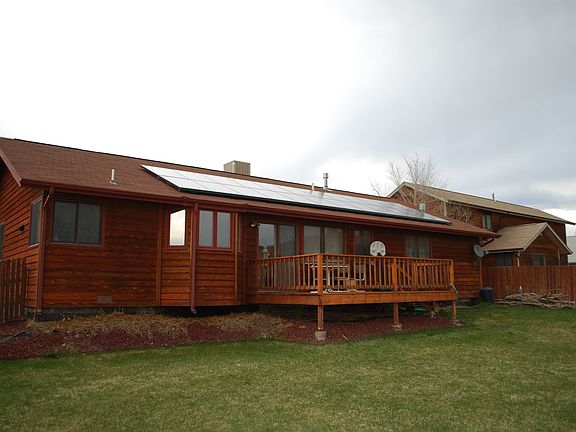 Back of House with Deck