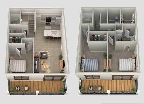 Floor plan The Washington