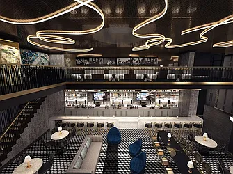 Rented by 233 West 125th Street Danforth, LLC