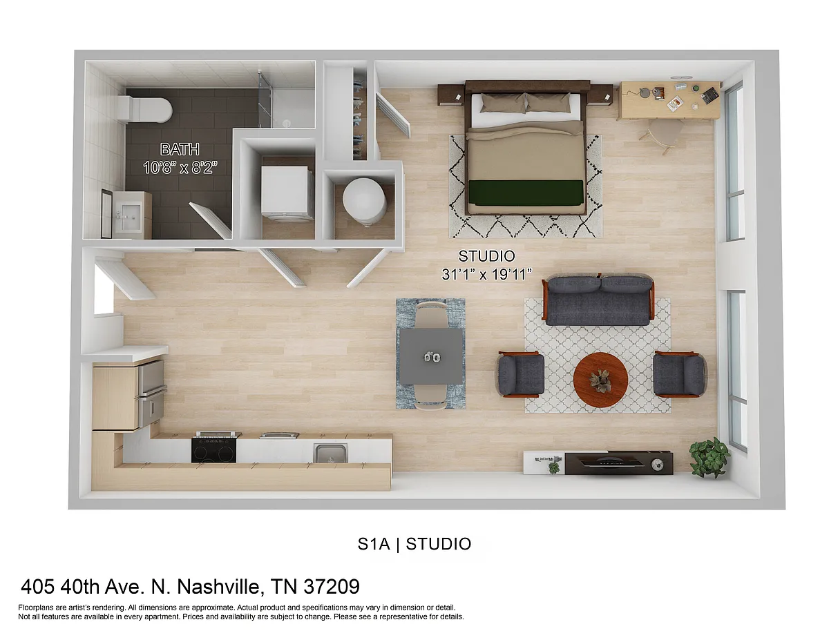 Floor plan S1a