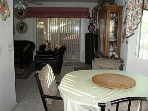 Dinette set in kitchen