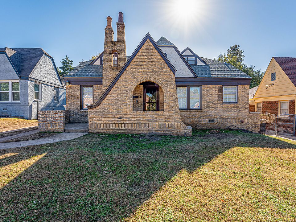Exterior of Home. Downstairs entrance is the front door.