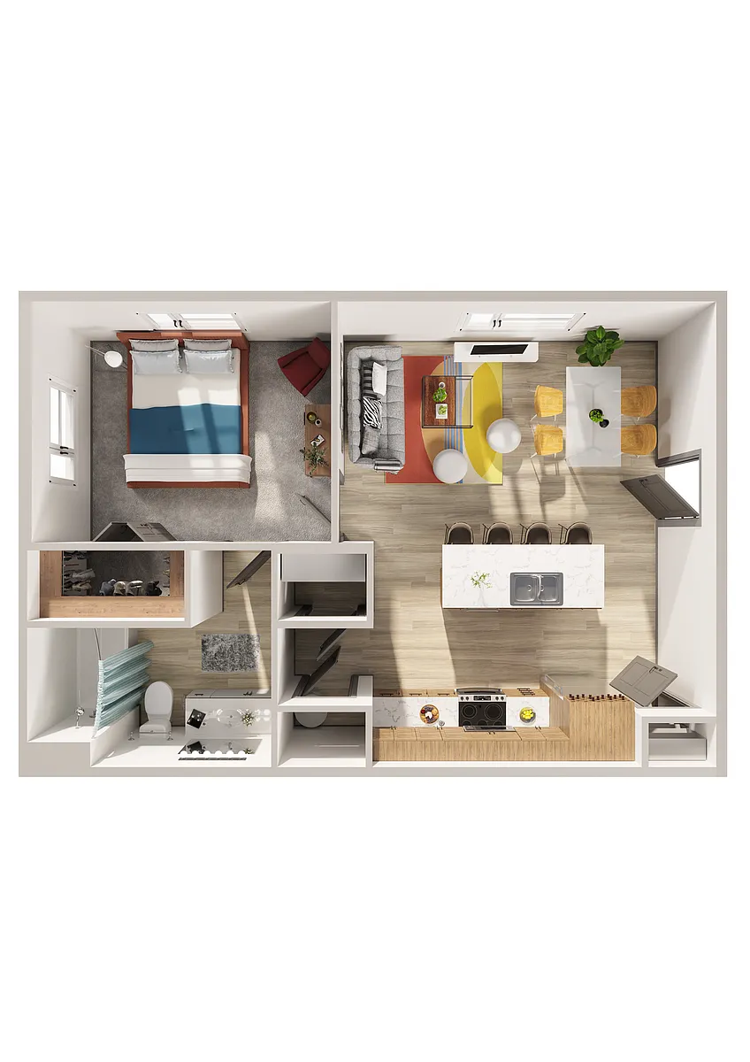 Floor plan A-A3