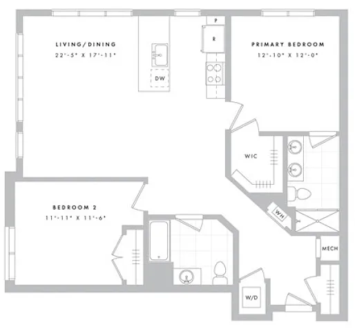 Floor plan B19