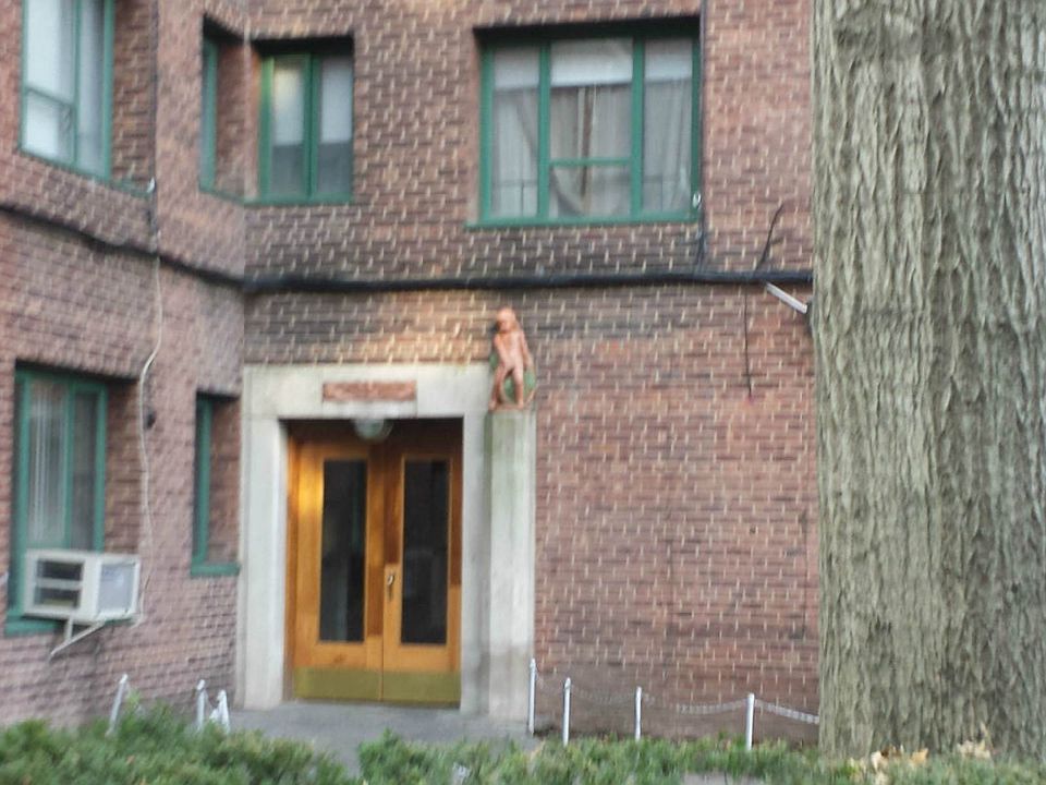 Front of building