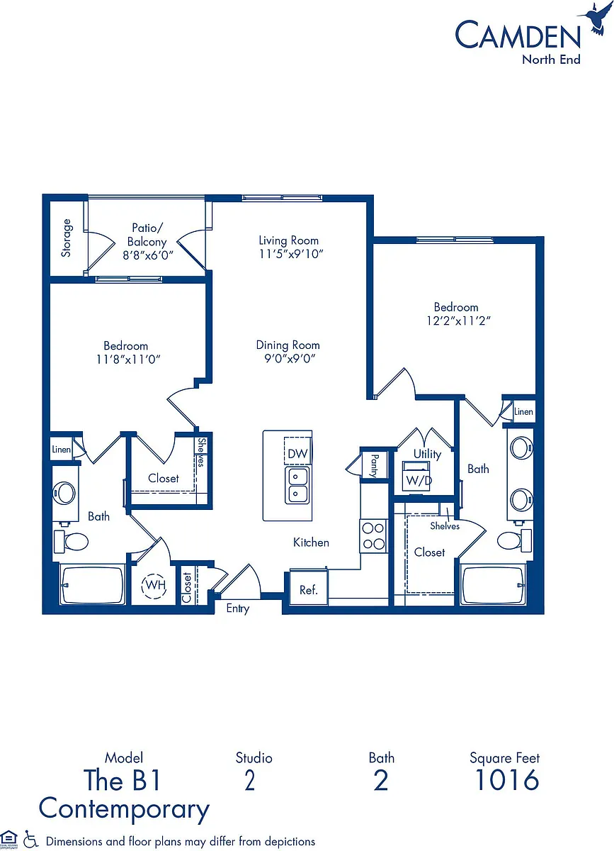 Floor plan The B1