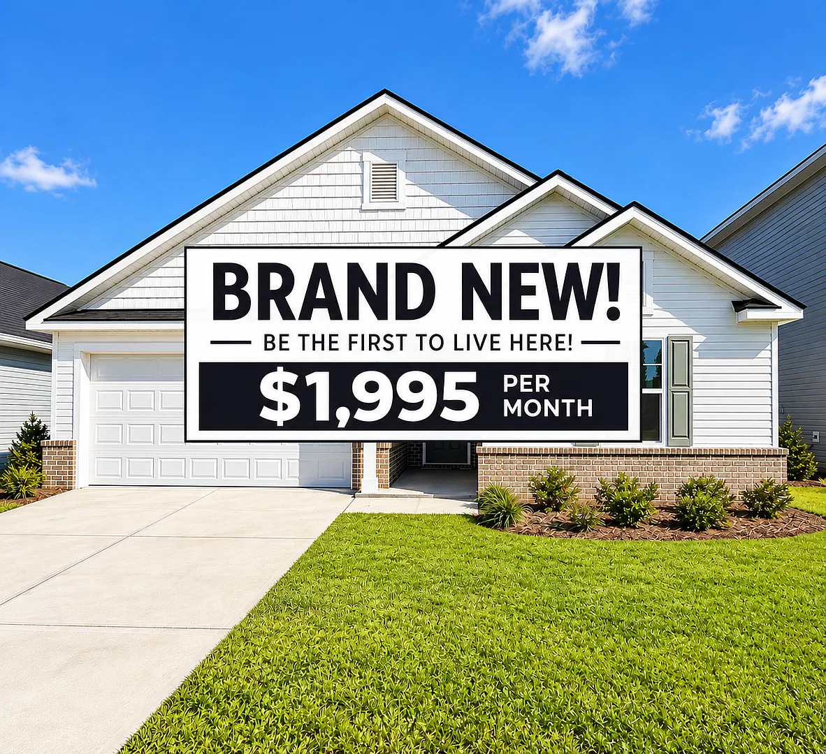 Brand New 3br 2.5bth - Pond View - No Hidden Fees — Photo 1