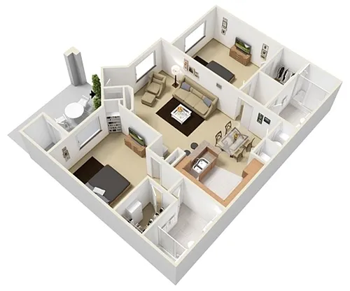 Floor plan Hampden