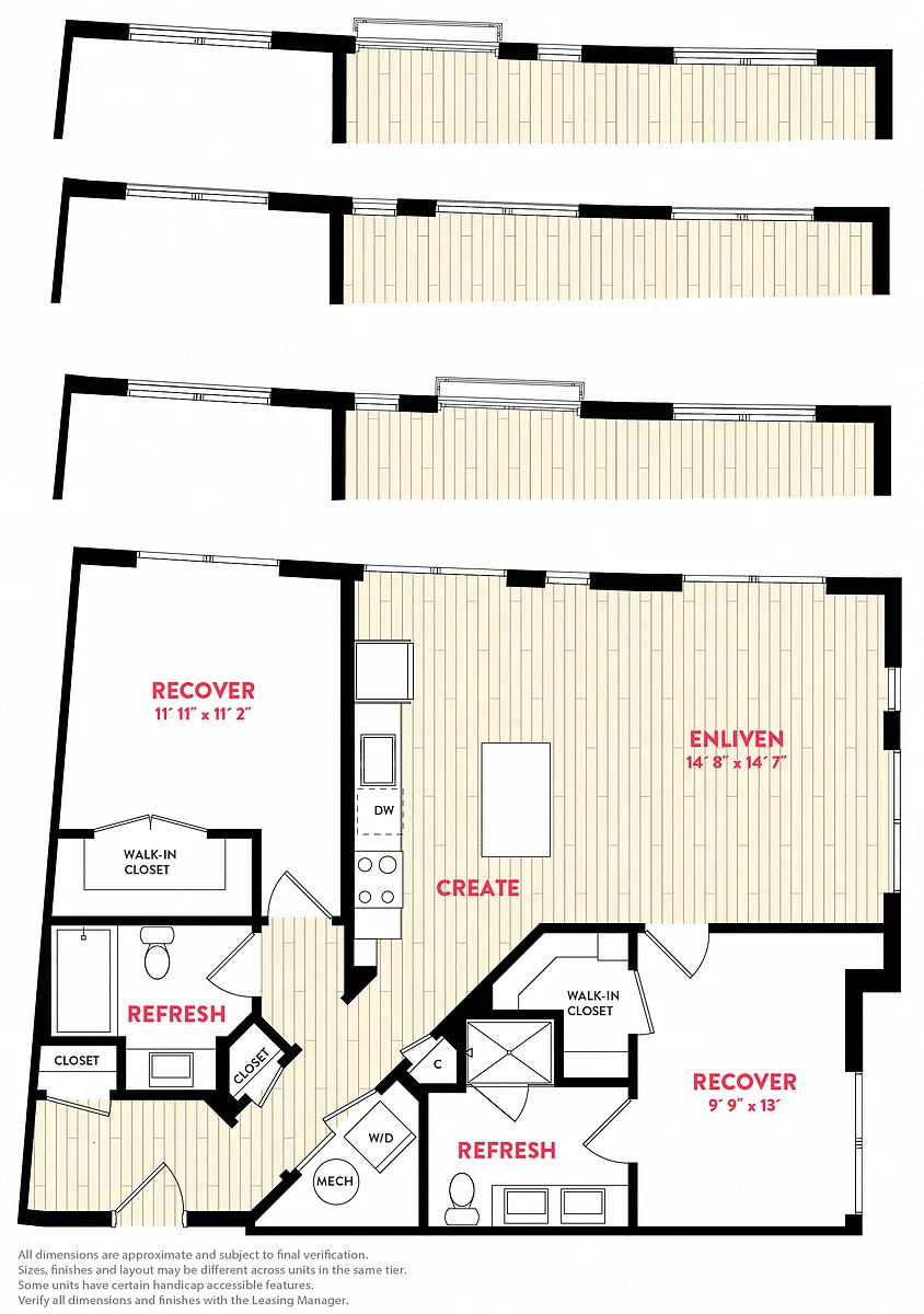 Floor plan B08A