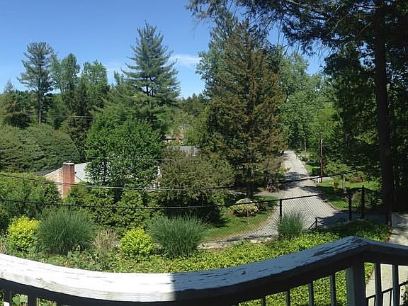 View from the front door